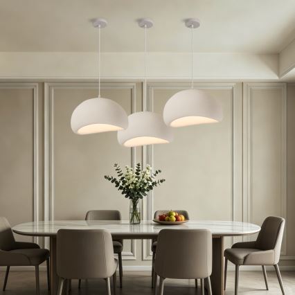 BRILAGI - Lampa wisząca na lince WABI SABI 1xE27/60W/230V śr. 40 cm biała