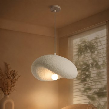 BRILAGI - Lampa wisząca na lince WABI SABI 1xE27/60W/230V śr. 40 cm biały