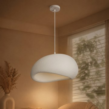 BRILAGI - Lampa wisząca na lince WABI SABI 1xE27/60W/230V śr. 50 cm biała
