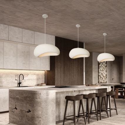 BRILAGI - Lampa wisząca na lince WABI SABI 1xE27/60W/230V śr. 50 cm biała