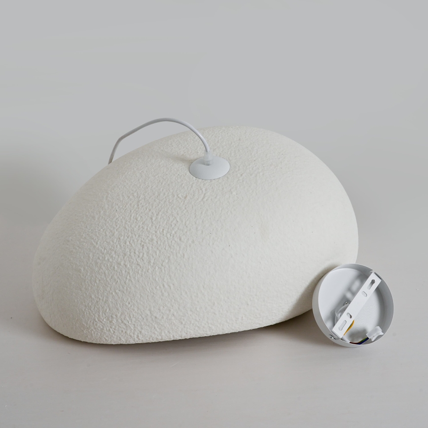 BRILAGI - Lampa wisząca na lince WABI SABI 1xE27/60W/230V śr. 50 cm biała
