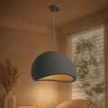 BRILAGI - Lampa wisząca na lince WABI SABI 1xE27/60W/230V śr. 50 cm szara