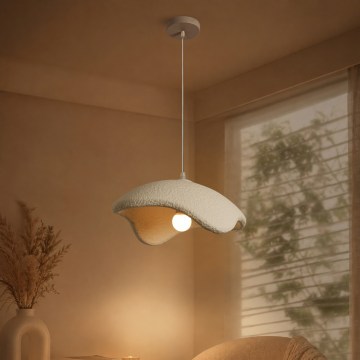 BRILAGI - Lampa wisząca na lince WABI SABI 1xE27/60W/230V Ø 40 cm biała