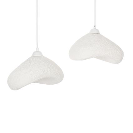 Brilagi - Lampa wisząca na lince WABI SABI 2xE27/40W/230V Ø 45 cm biała