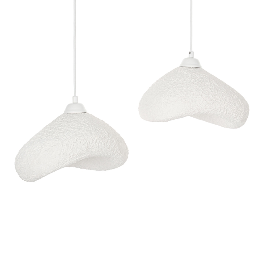 Brilagi - Lampa wisząca na lince WABI SABI 2xE27/40W/230V Ø 45 cm biała