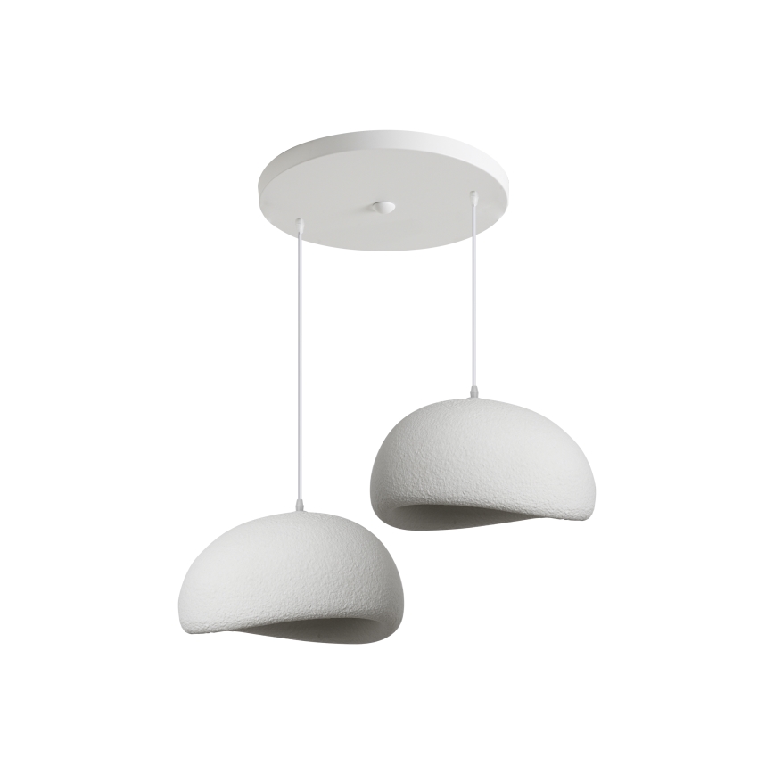 BRILAGI - Lampa wisząca na lince WABI SABI 2xE27/60W/230V biała