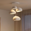 BRILAGI - Lampa wisząca na lince WABI SABI 4xE27/40W/230V śr. 95 cm biała
