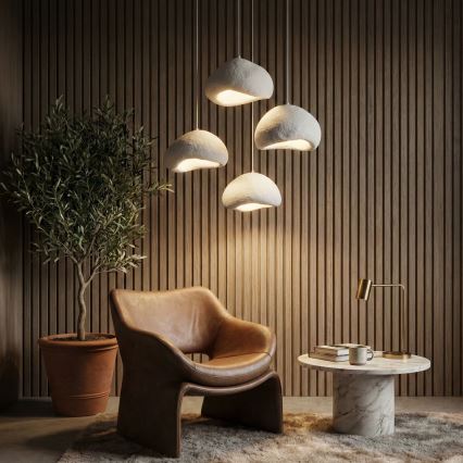 Brilagi - Lampa wisząca na lince WABI SABI 4xE27/40W/230V śr. 95 cm biała