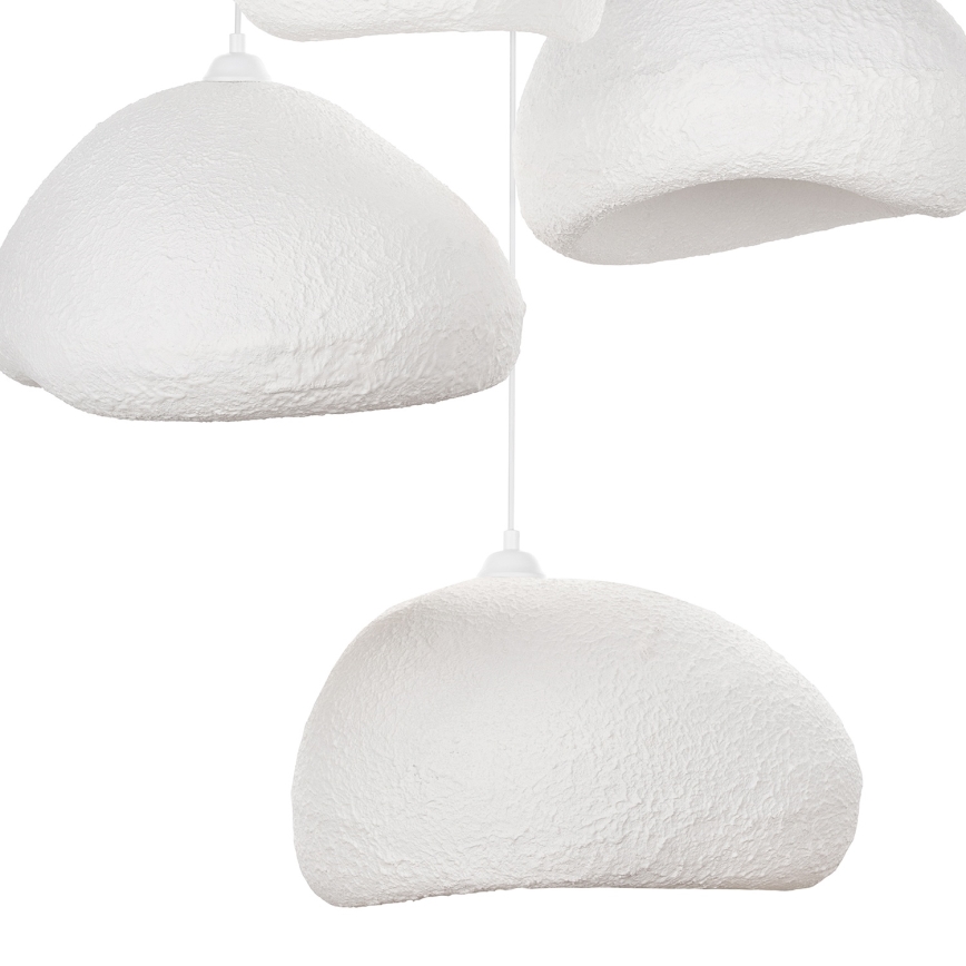 Brilagi - Lampa wisząca na lince WABI SABI 4xE27/40W/230V śr. 95 cm biała