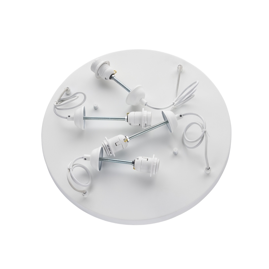 Brilagi - Lampa wisząca na lince WABI SABI 4xE27/40W/230V śr. 95 cm biała