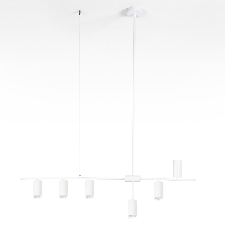Brilagi - Lampa wisząca na linkach CRANE 6xGU10/30W/230V biała