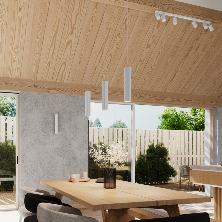 Brilagi - Lampa wisząca na linkach CRESTO 3xGU10/10W/230V biała