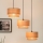 Brilagi - Lampa wisząca na linkach MONTANA BOHO 3xE27/15W/230V brązowo-czarna
