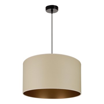 Brilagi - Lampa wisząca na linkach OREGON ROLLER VEGE 1xE27/15W/230V śr. 45 cm beżowa
