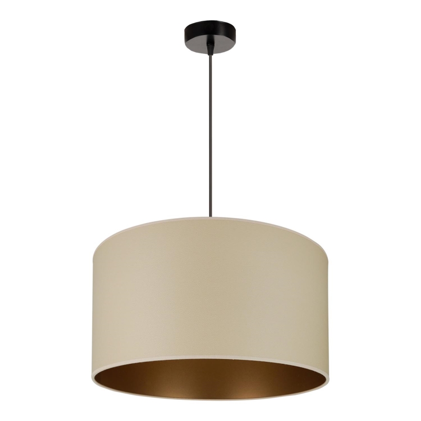 Brilagi - Lampa wisząca na linkach OREGON ROLLER VEGE 1xE27/15W/230V śr. 45 cm beżowa