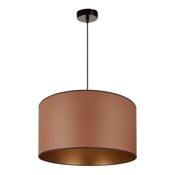 Brilagi - Lampa wisząca na linkach OREGON ROLLER VEGE 1xE27/15W/230V śr. 45 cm brązowa
