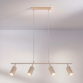 Brilagi - Lampa wisząca na linkach SELE 4xGU10/30W/230V beżowa