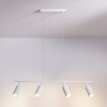 Brilagi - Lampa wisząca na linkach SELE 4xGU10/30W/230V biała