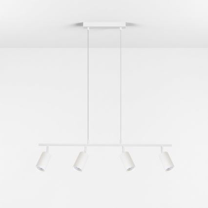 Brilagi - Lampa wisząca na linkach SELE 4xGU10/30W/230V biała