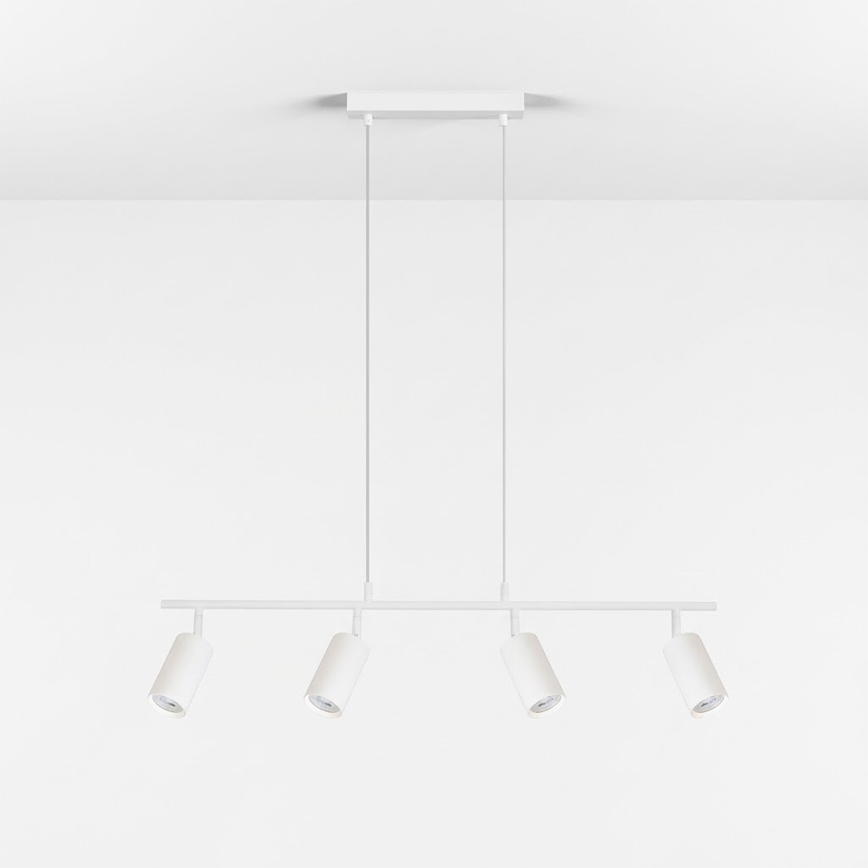 Brilagi - Lampa wisząca na linkach SELE 4xGU10/30W/230V biała