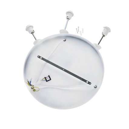 Brilagi - Lampa wisząca na linkach WABI SABI 3xE27/40W/230V śr. 82 cm biała