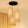 Brilagi - Lampa wisząca na linkach WINNETOU TUBES 3xE27/15W/230V brązowo-czarna