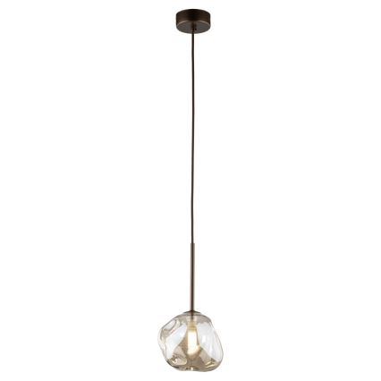 Brilagi - Lampa wisząca na linku VULCANO 1xG9/8W/230V brązowy/przydymiony beż