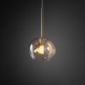 Brilagi - Lampa wisząca na linku VULCANO 1xG9/8W/230V śr. 15 cm złota/dymny beż
