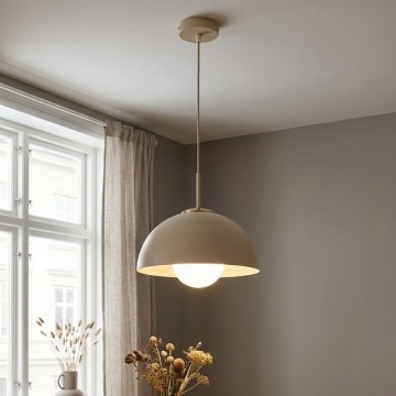 Brilagi - Lampa wisząca na przewodzie 1xE27/60W/230V Ø 30 cm beżowa/złota