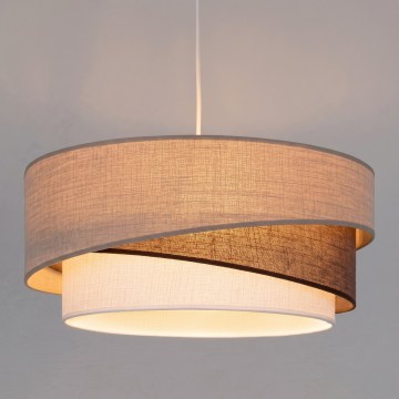 Brilagi - Lampa wisząca na przewodzie ARROW 1xE27/60W/230V Ø 45 cm beżowa/brązowa/biała