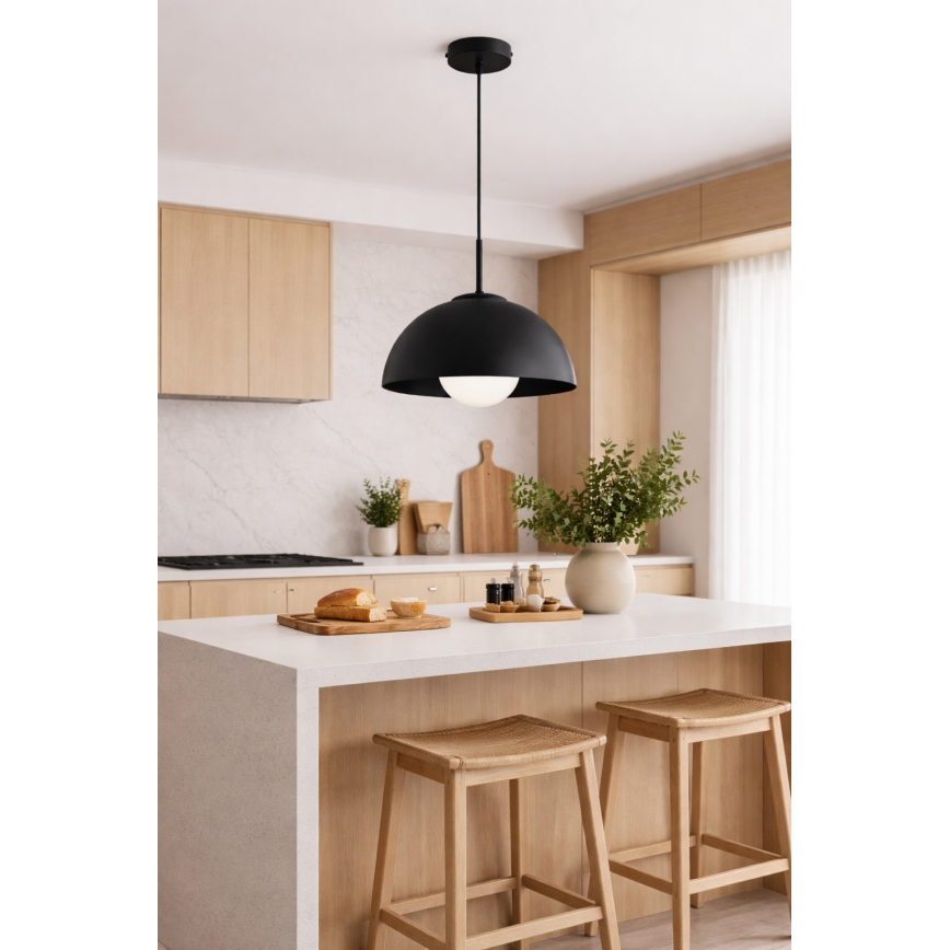 BRILAGI - Lampa wisząca na przewodzie COSMO 1xE27/60W/230V śr. 30 cm czarna