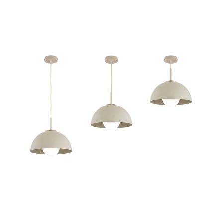 Brilagi - Lampa wisząca na przewodzie COSMO 1xE27/60W/230V Ø 30 cm beżowa/złota