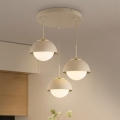 BRILAGI - Lampa wisząca na przewodzie COSMO 3xE27/60W/230V beżowo-złota
