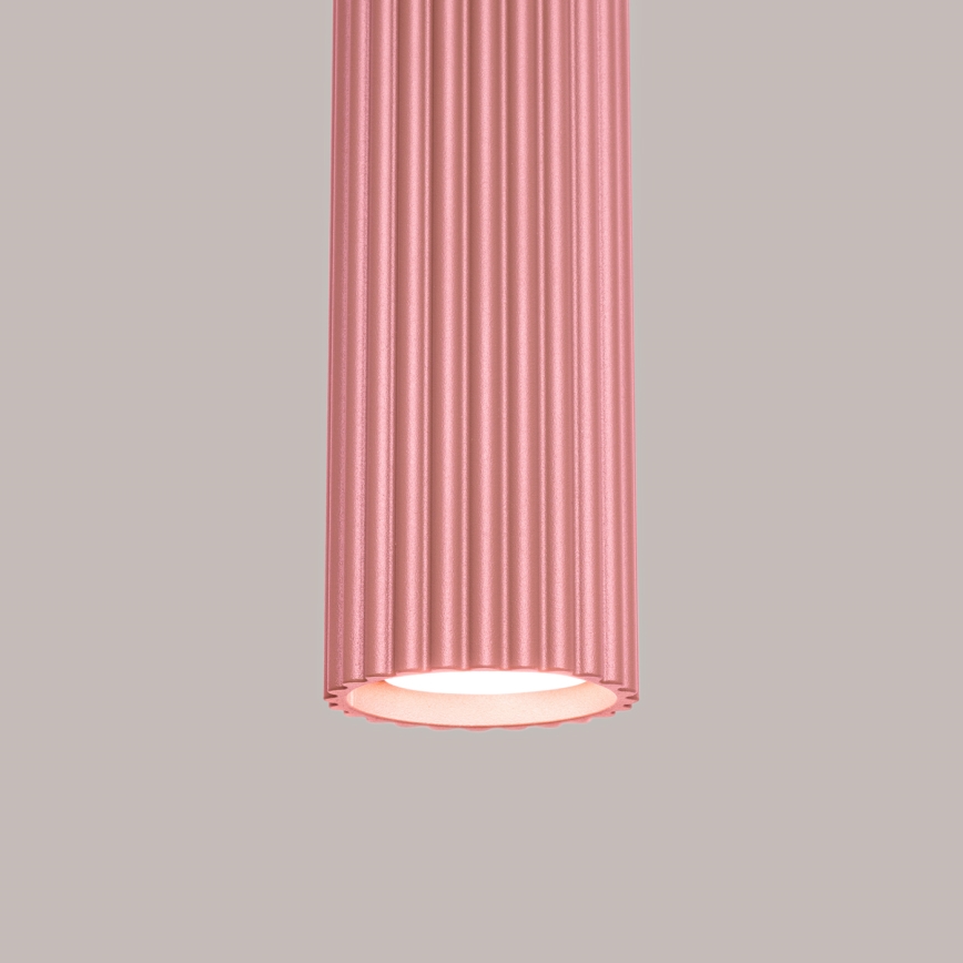 Brilagi - Lampa wisząca na przewodzie CRESTO 1xGU10/10W/230V różowa