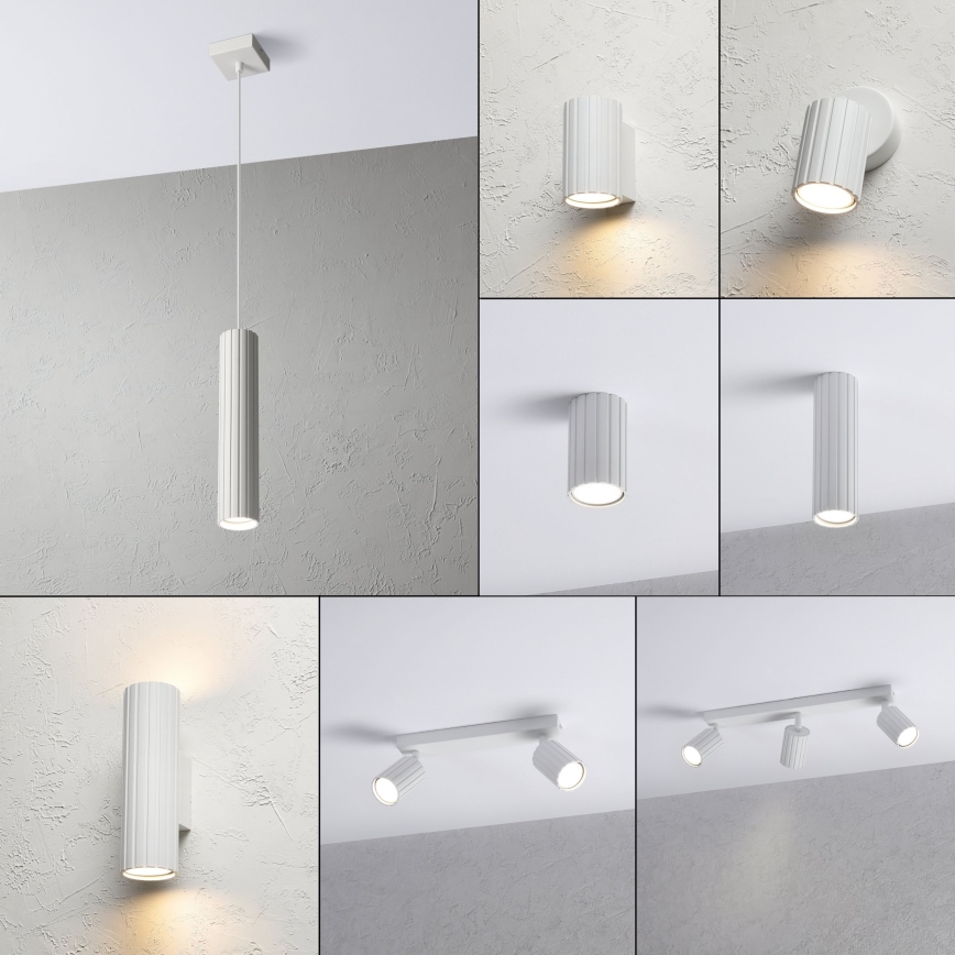 Brilagi - Lampa wisząca na przewodzie CRISPINA 1xGU10/10W/230V biała