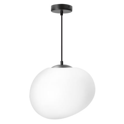 BRILAGI - Lampa wisząca na przewodzie PEBBLES 1xE27/40W/230V Ø 30 cm czarna