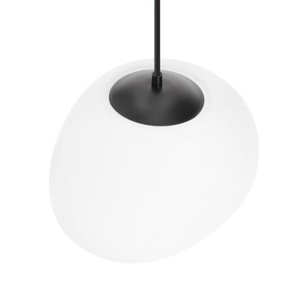 BRILAGI - Lampa wisząca na przewodzie PEBBLES 1xE27/40W/230V Ø 30 cm czarna