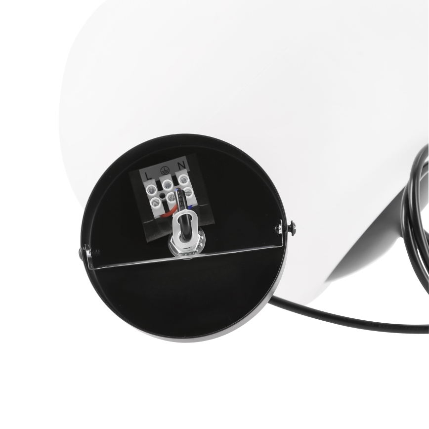BRILAGI - Lampa wisząca na przewodzie PEBBLES 1xE27/40W/230V Ø 30 cm czarna