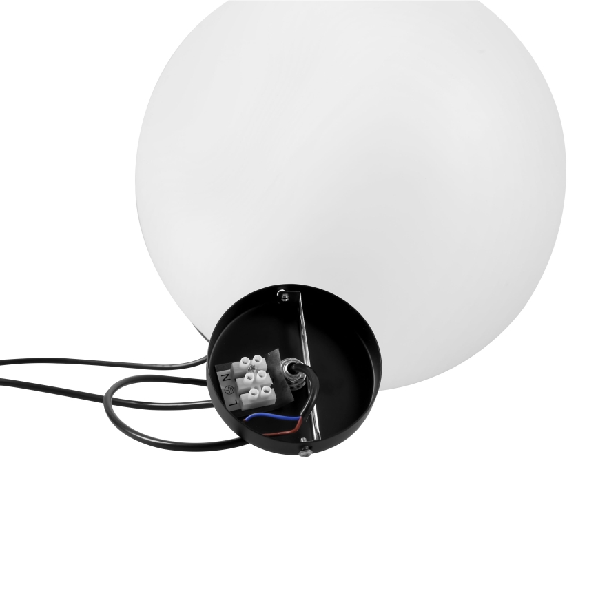 BRILAGI - Lampa wisząca na przewodzie POLOS 1xE27/40W/230V średnica 40 cm czarna