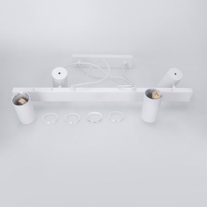 Brilagi - Lampa wisząca na przewodzie SELE 4xGU10/30W/230V biała