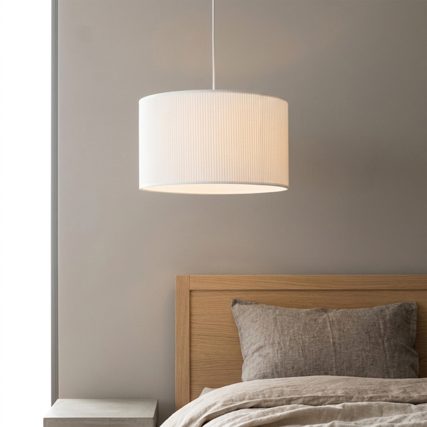Brilagi - Lampa wisząca na przewodzie SIRIJA MODERN 1xE27/60W/230V śr. 35 cm biała