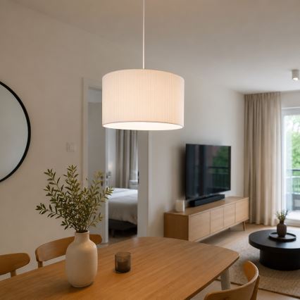 Brilagi - Lampa wisząca na przewodzie SIRIJA MODERN 1xE27/60W/230V śr. 35 cm biała