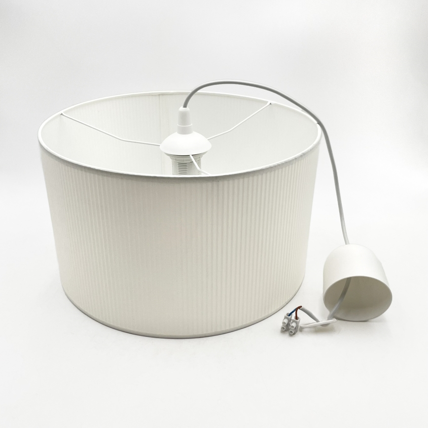 Brilagi - Lampa wisząca na przewodzie SIRIJA MODERN 1xE27/60W/230V śr. 35 cm biała
