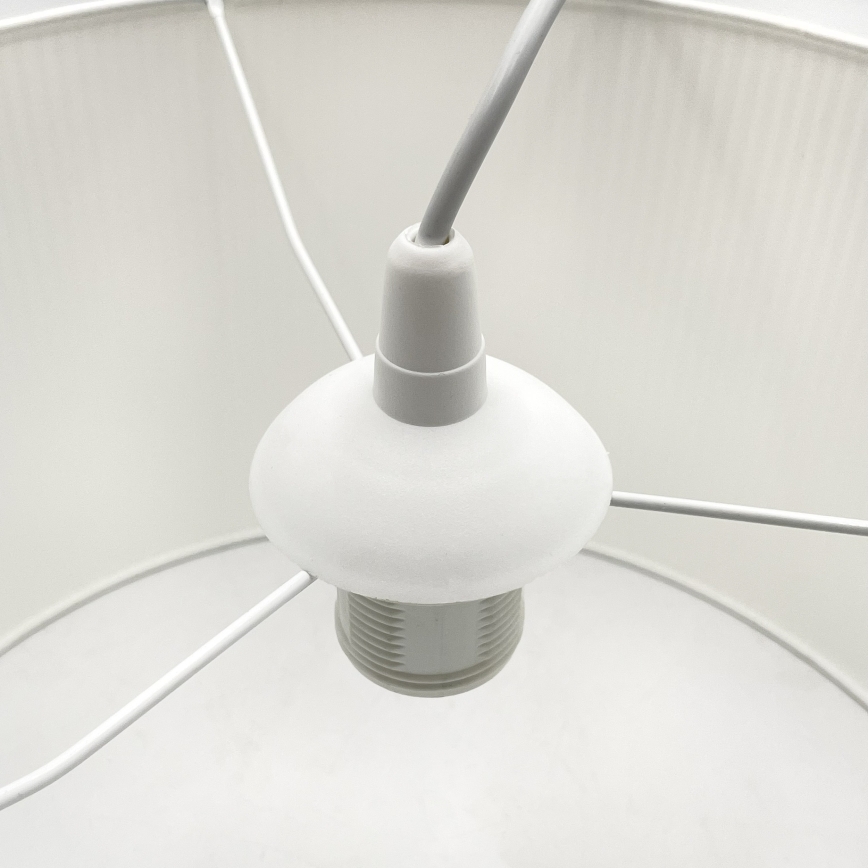 Brilagi - Lampa wisząca na przewodzie SIRIJA MODERN 1xE27/60W/230V śr. 35 cm biała