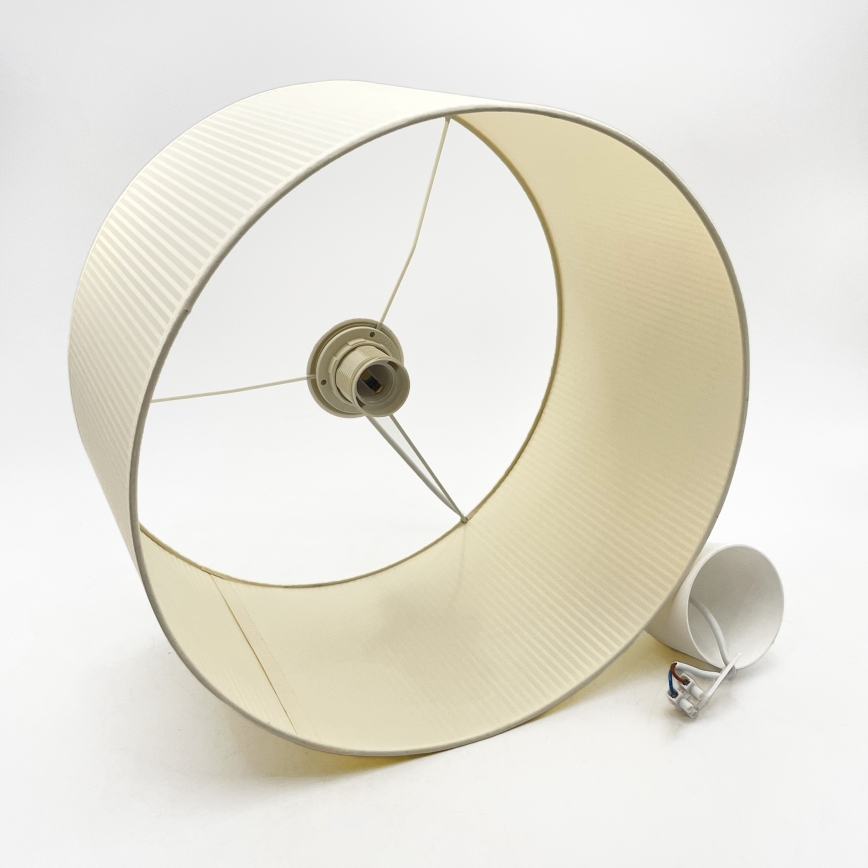 Brilagi - Lampa wisząca na przewodzie SIRIJA MODERN 1xE27/60W/230V śr. 35 cm kremowa