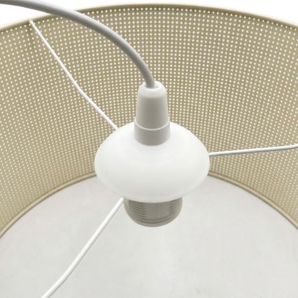 BRILAGI - Lampa wisząca na przewodzie SIRIJA MODERN 1xE27/60W/230V śr. 35 cm kremowa