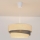 Brilagi - Lampa wisząca na przewodzie TRIO 1xE27/60W/230V Ø 40 cm kremowa/szara