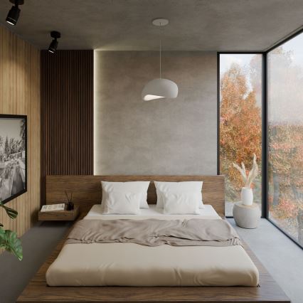 Brilagi - Lampa wisząca na przewodzie WABI SABI 1xE27/40W/230V biała