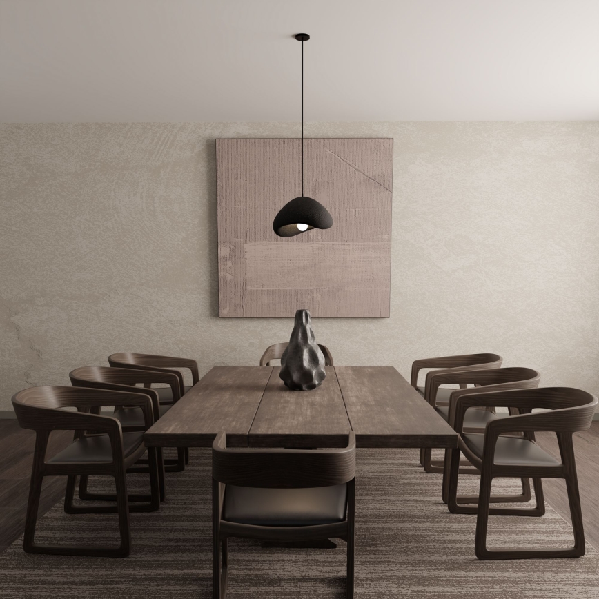 Brilagi - Lampa wisząca na przewodzie WABI SABI 1xE27/40W/230V czarna