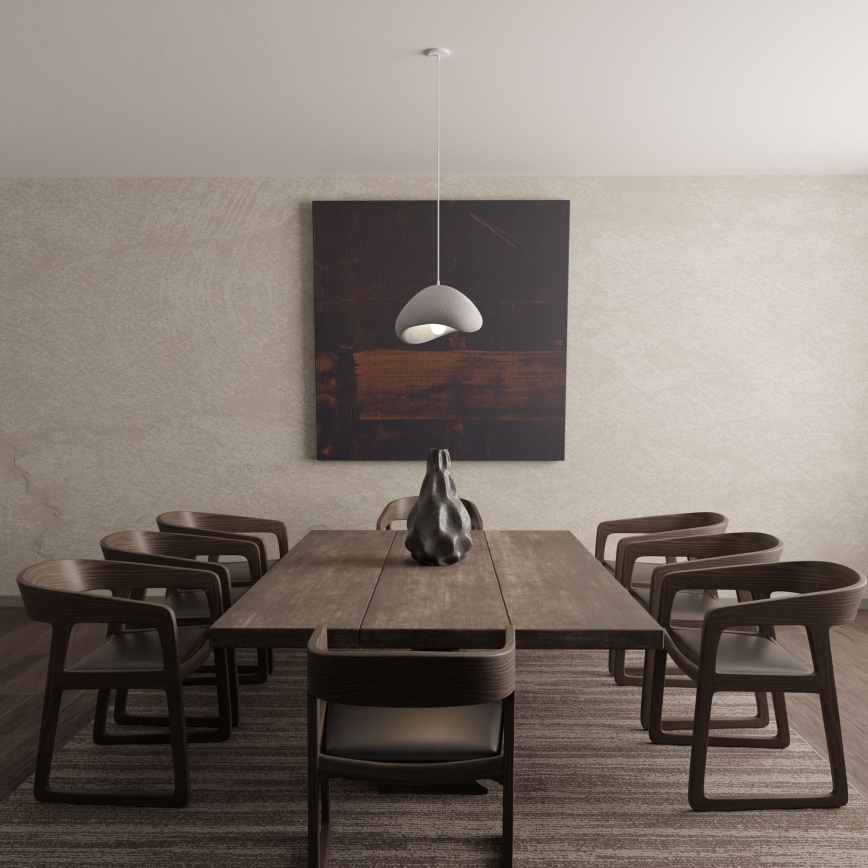 Brilagi - Lampa wisząca na przewodzie WABI SABI 1xE27/40W/230V śr. 33 cm szara